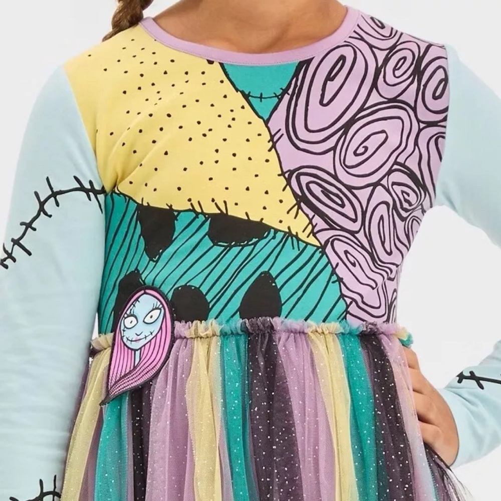 Disney’s Nightmare Before Christmas Sally Girls Tutu Dress Size XL (14) NWT - Picture 3 of 3